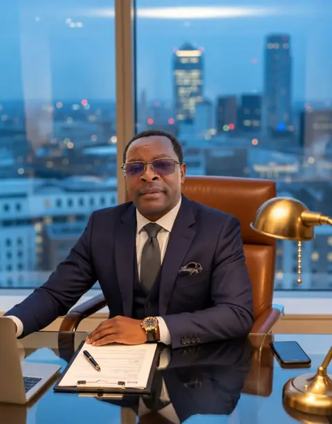 Portrait of Bertin Tchinda, professional coach