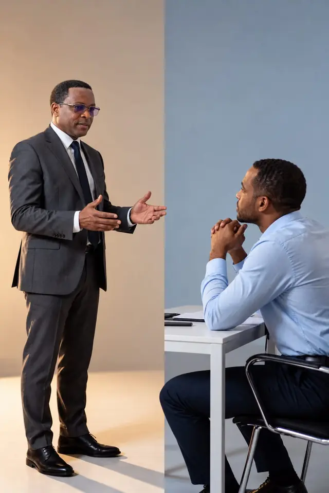 Bertin Tchinda during a professional coaching session